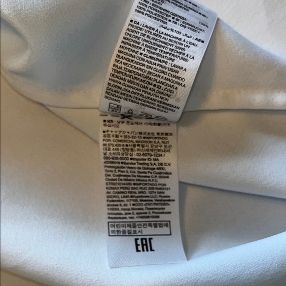 Banana Republic White Off-Shoulder Blouse - Picture 7 of 7